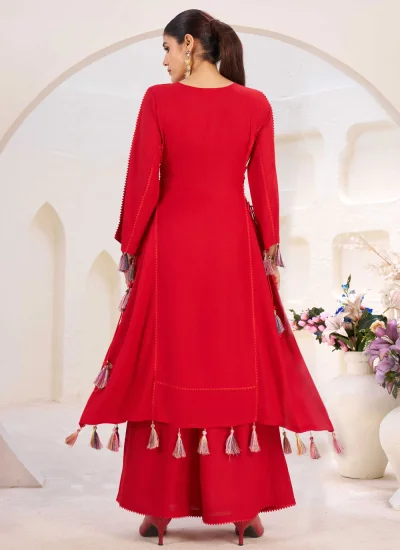 
                            Gratifying Rayon Festival Trendy Salwar Kameez