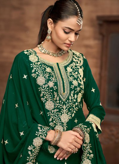 
                            Green Color Readymade Lehenga Choli