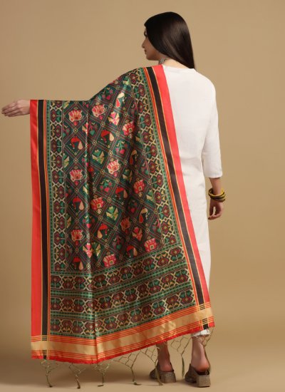 
                            Green Party Dupatta