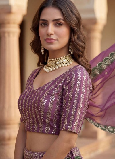 
                            Hypnotic Chinon Lehenga Choli