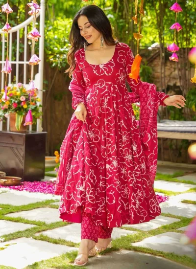Hypnotic Muslin Ceremonial Trendy Salwar Kameez