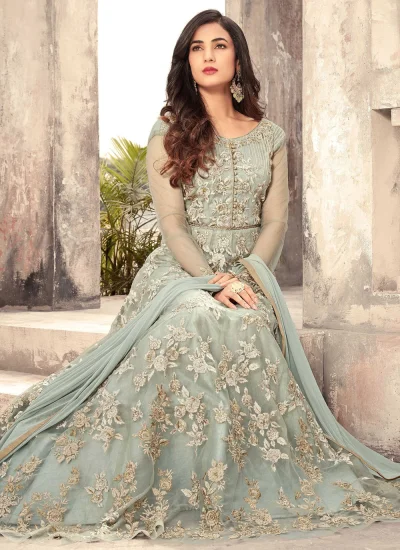 
                            Integral Floor Length Salwar Kameez For Engagement