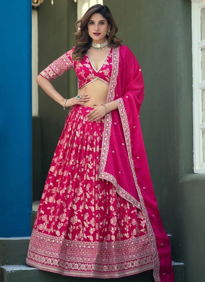 Intricate Silk Lehenga Choli