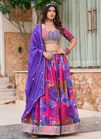 Miraculous Multi Colour Lehenga Choli