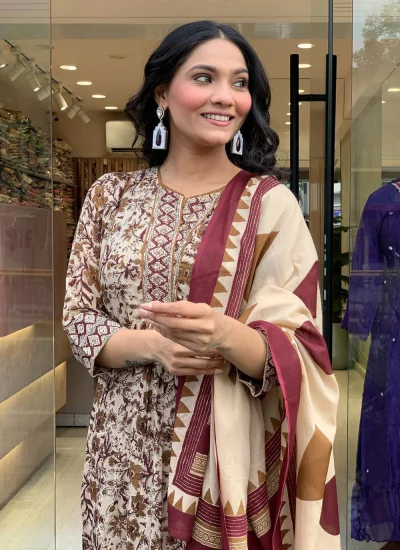 
                            Modest Cotton Casual Salwar Kameez