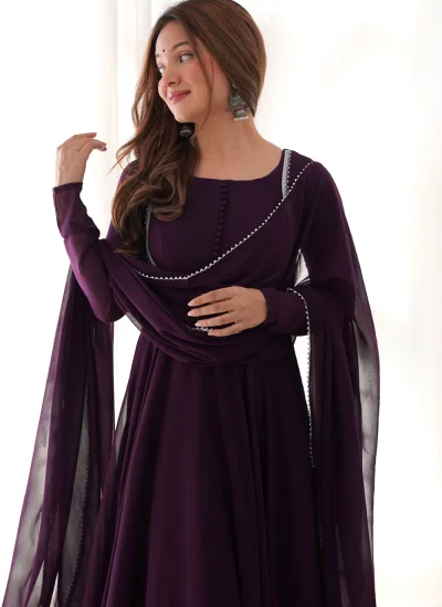 
                            Monumental Lace Festival Long Length Salwar Kameez