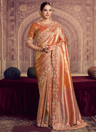 Mystical Rust Traditional Saree