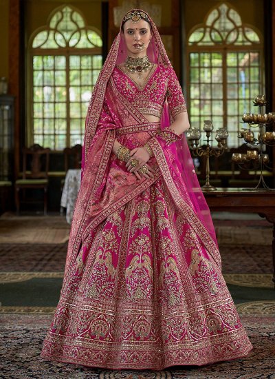 Paramount Rani Silk A Line Lehenga Choli