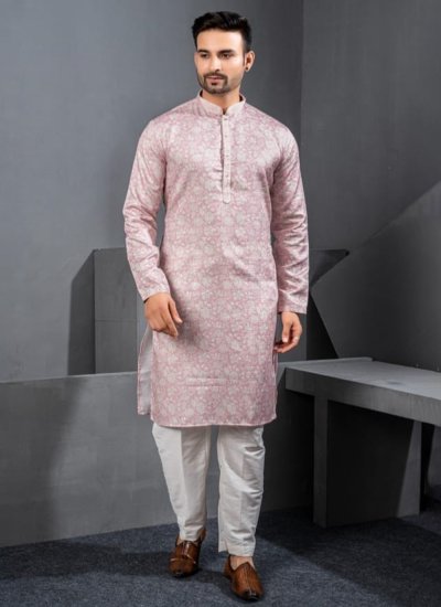 Pink Engagement Kurta Pyjama