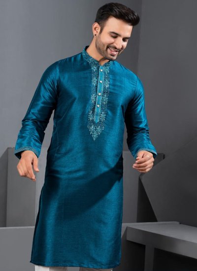 
                            Rama Buttons Kurta Pyjama