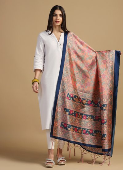 Rama Digital Print Party Dupatta