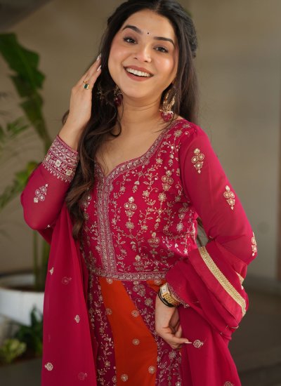 Rani Color Readymade Floor Length Gown 