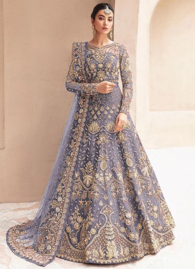 sachin and babi light blue dress Long sleeve dinner dress | Simple elegant evening gowns