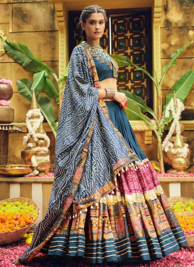 
                            Rayon Readymade Lehenga Choli in Morpeach 