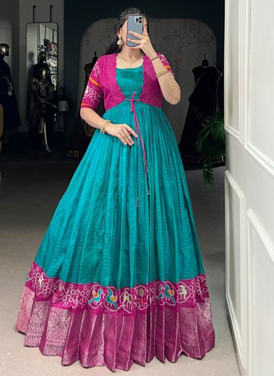 Mehndi Gowns online shopping