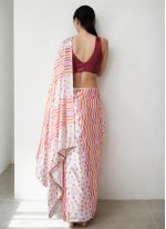 Royal Chinon Border Trendy Saree Royal Chinon Border Trendy Saree