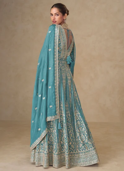 
                            Sea Green Ceremonial Salwar Kameez