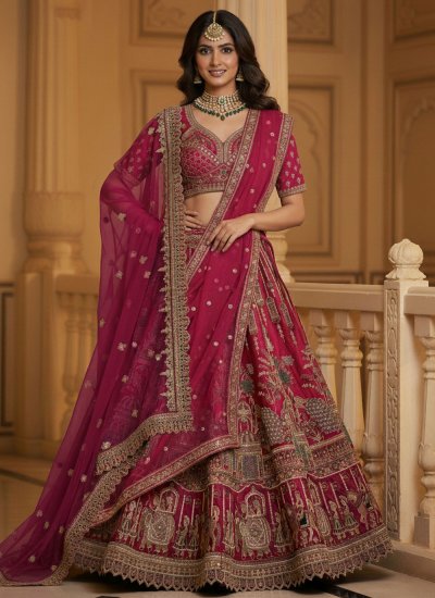 Suave Silk Bridal Lehenga Choli