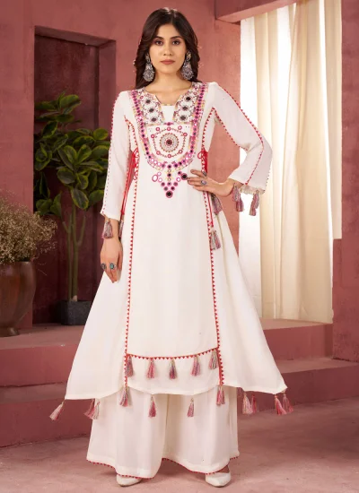 Sumptuous Rayon Sangeet Salwar Kameez