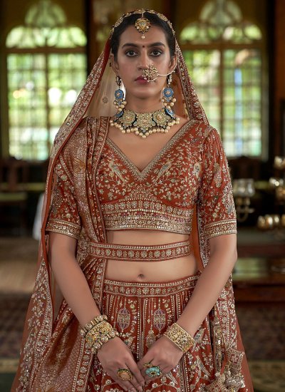 
                            Sunshine Silk A Line Lehenga Choli