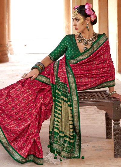 Transcendent Silk Party Contemporary Saree