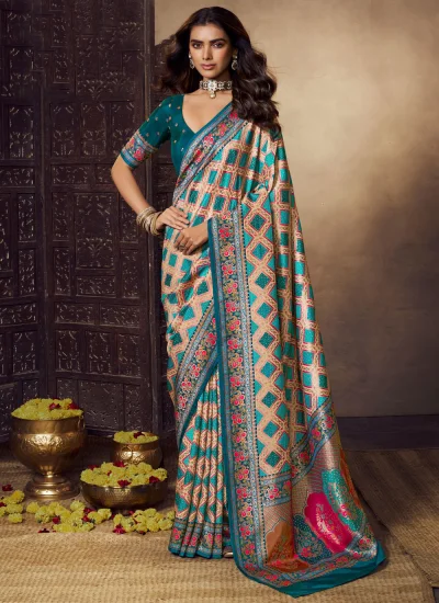 Viscose Multi Colour Classic Saree