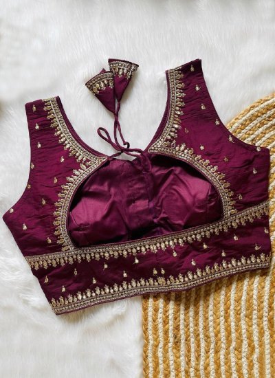 Wine Casual Blouse 
                            Wine Casual Blouse