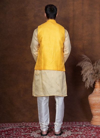 Yellow Color Nehru Jackets