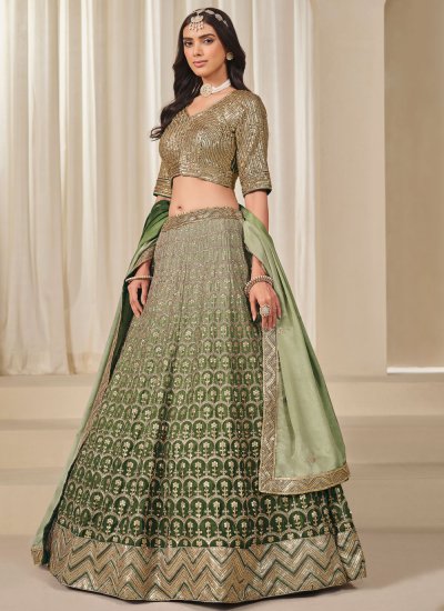 Zesty Silk Trendy Lehenga Choli