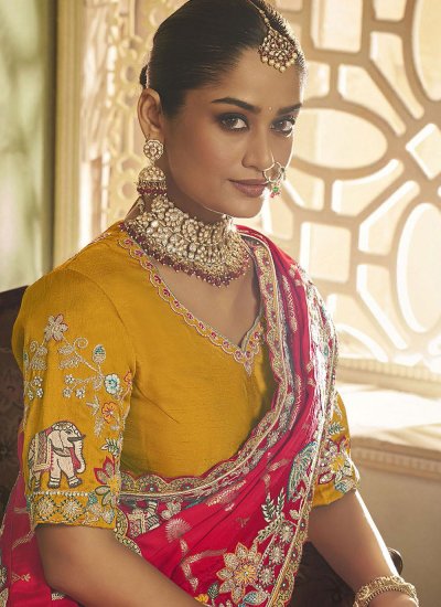
                            Angelic Silk Saree