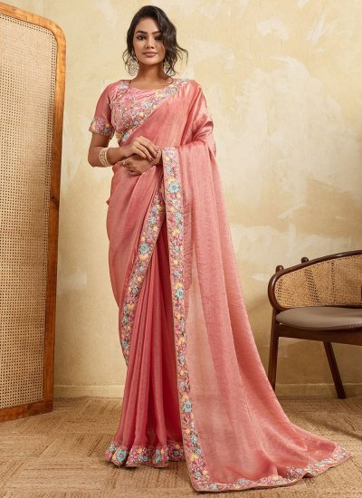 Appealing Chiffon Festival Trendy Saree