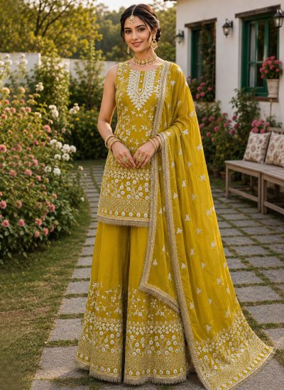 Artistic Georgette Salwar Kameez