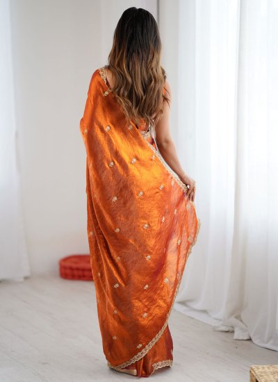 
                            Artistic Satin Saree