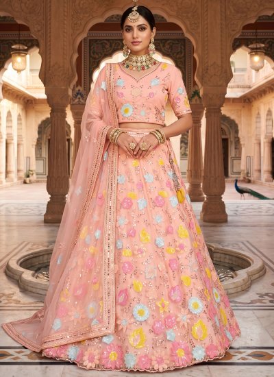 Artistic Sequins Designer Lehenga Choli