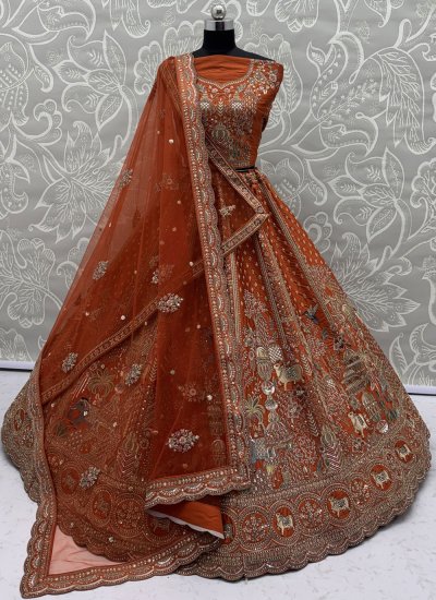 Beautiful Sequins Designer Lehenga Choli