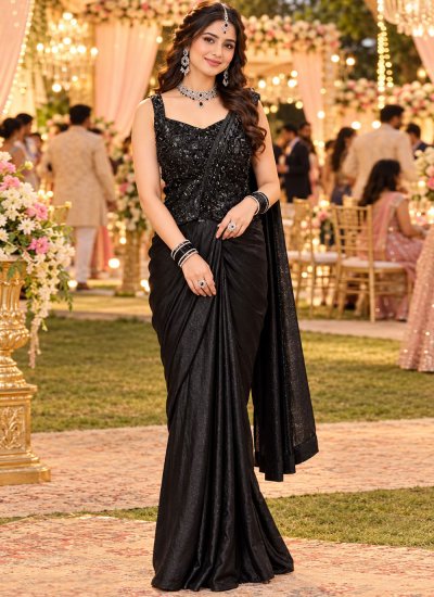 Black Ceremonial Classic Saree