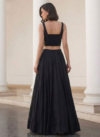 
                            Black Color Lehenga Choli