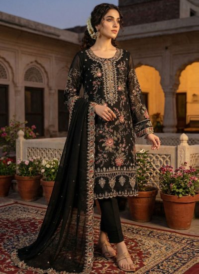 
                            Black Color Salwar Suit