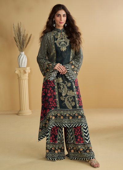 Black Party Salwar Suit