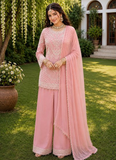Blissful Palazzo Salwar Kameez For Festival