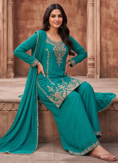
                            Brilliant Chinon Salwar Kameez