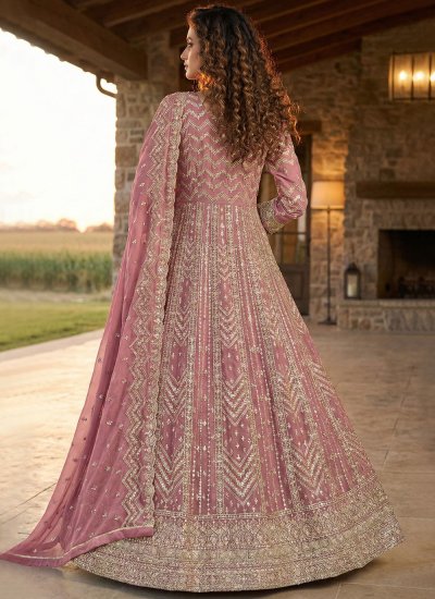 
                            Brilliant Zari Reception Anarkali Salwar Suit