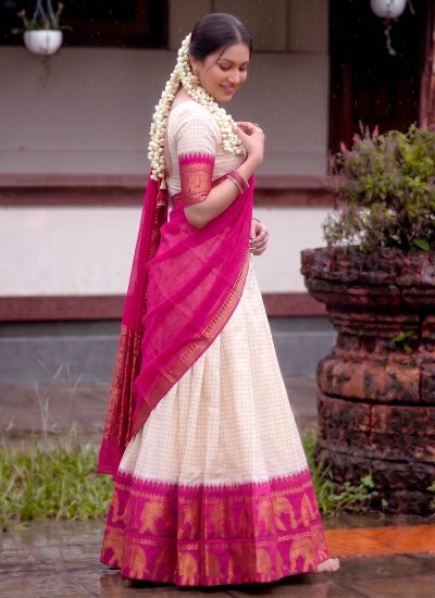 
                            Captivating Poly Cotton Festival Trendy Lehenga Choli