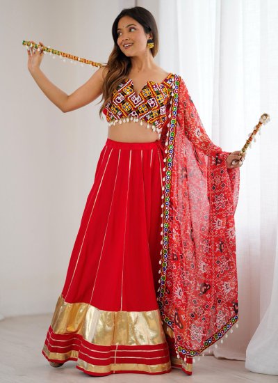 Celestial Rayon Sangeet Readymade Lehenga Choli
