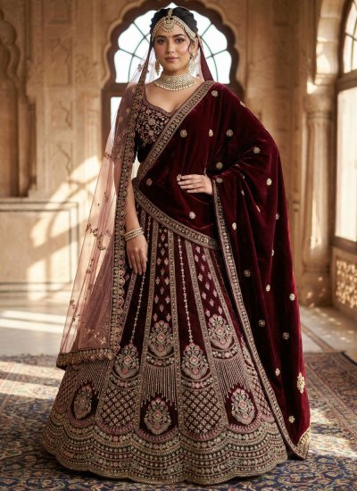 Cherubic Resham Bridal Lehenga Choli