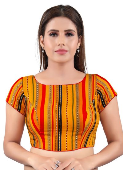 Cotton Multi Colour Blouse
