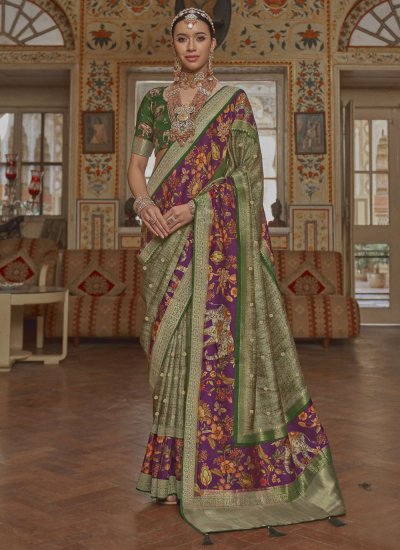Cute Silk Trendy Saree