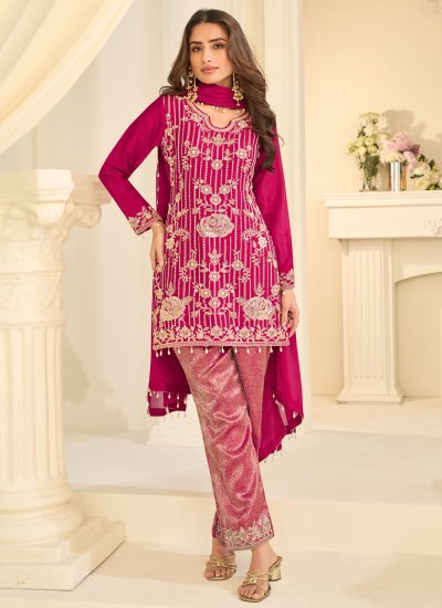 Dainty Embroidered Pakistani Salwar Kameez