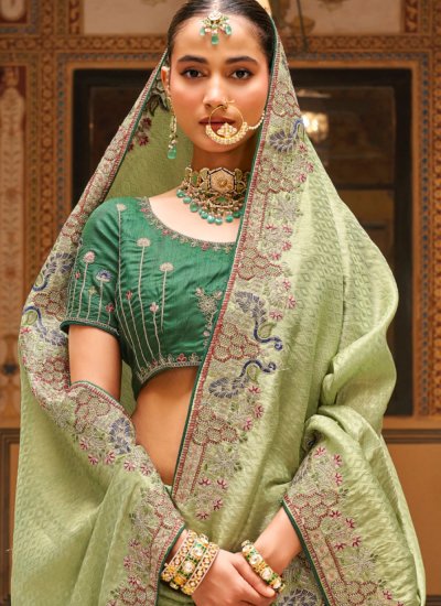 
                            Deserving Embroidered Ceremonial Trendy Saree