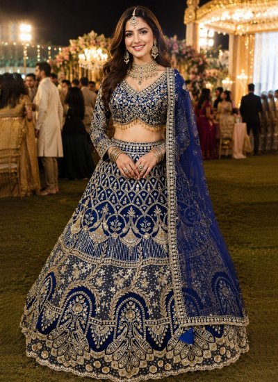 Deserving Net Embroidered Lehenga Choli